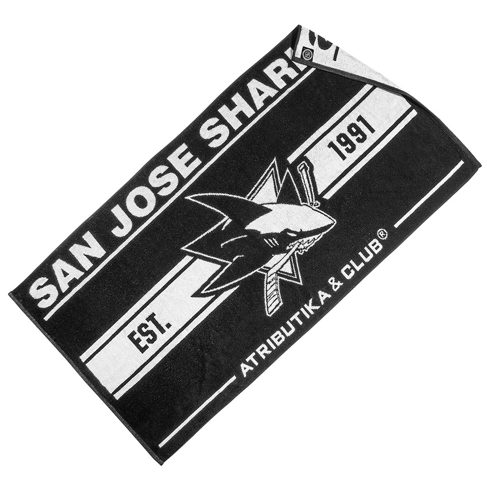 Полотенце NHL San Jose Sharks 0811 от магазина SPHF.ru